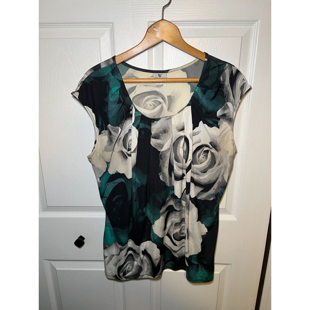 Worthington women’s floral blouse Size XL